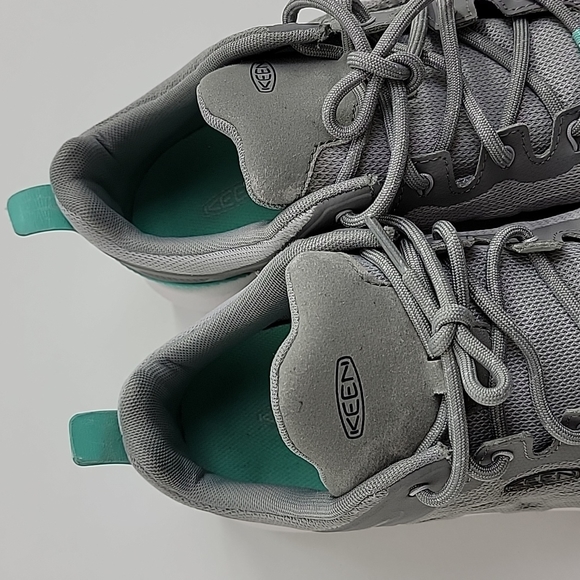 KEEN women's explore vent hiking shoes drizzle/cockatoo size 11 , men's 9.5 - Picture 10 of 12